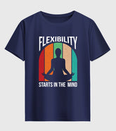 Flexibility Unisex Half Sleeve T-Shirt